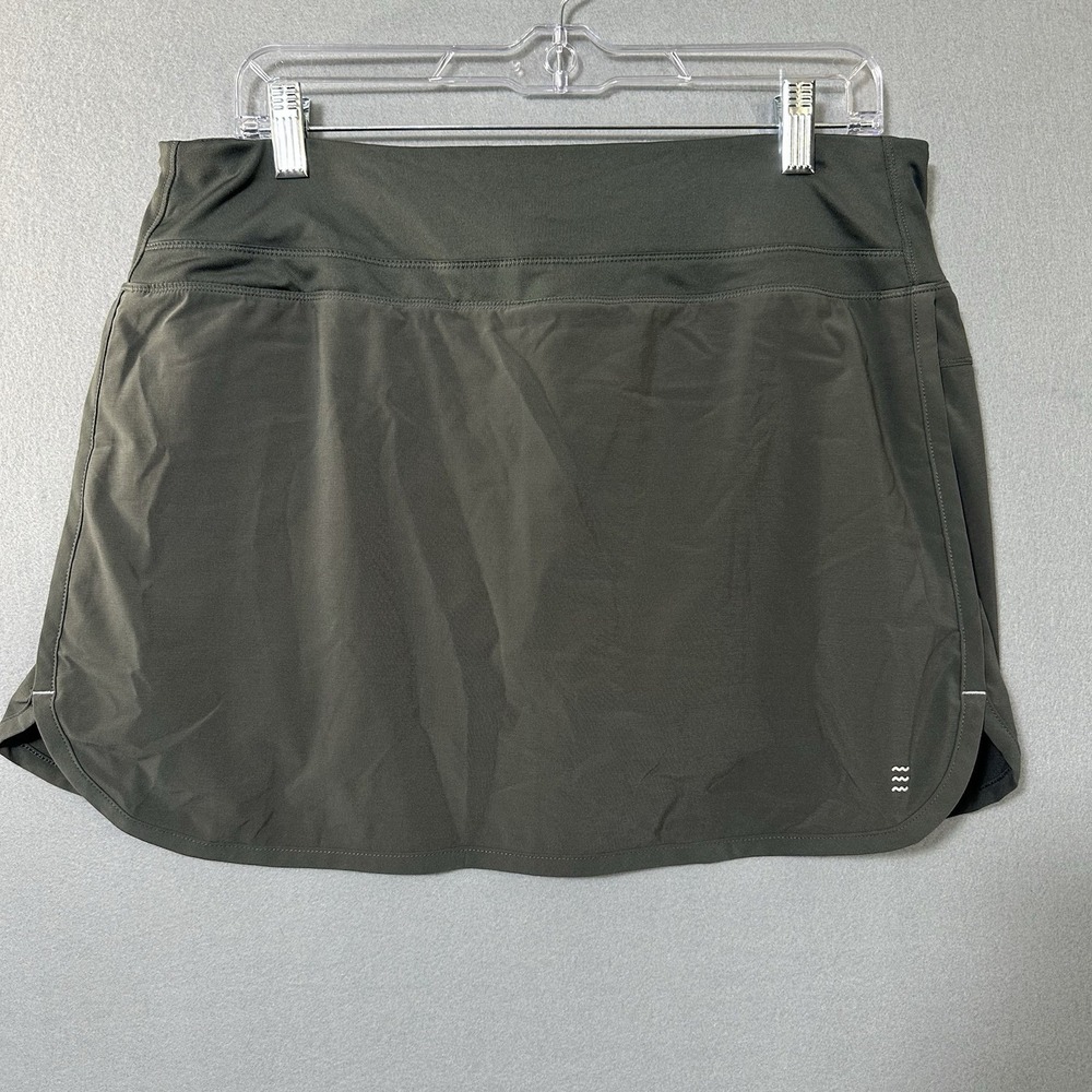Free‎ Fly Breeze Skort Women's Large Gray Bamboo  Lined Tennis Pickleball Golf